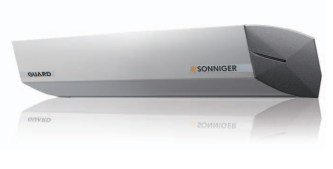 SONNIGER GUARD 150E electric air curtain + COMFORT control panel