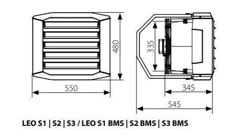 Water heater FLOWAIR LEO S3 32.7kW 4in1 + TS