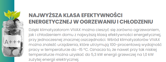 Wall air conditioner Vivax 3.5kW E-Design Pro ACP-12CH35AEEI R32 PRO