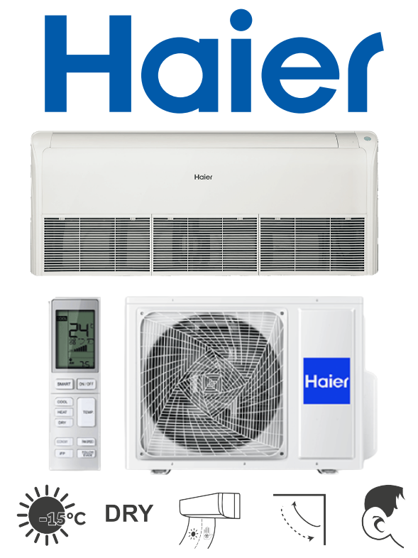 Haier Cabrio Decken-Bodenklimaanlage 13,1 kW