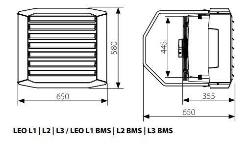 Water heater FLOWAIR LEO L2 50.4kW 4in1 + HMI