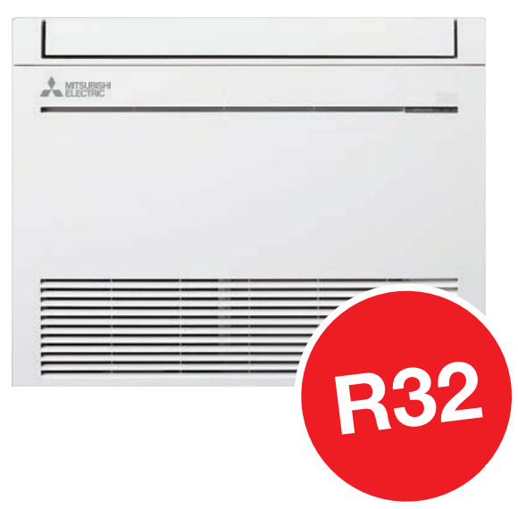 Bodenstehende Mitsubishi MFZ-KT 2,5 kW Klimaanlage