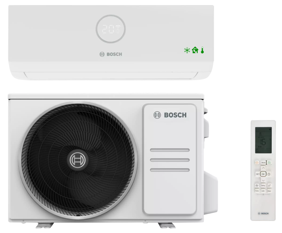 BOSCH Climate 3000i 2.6 kW R32 wall air conditioner