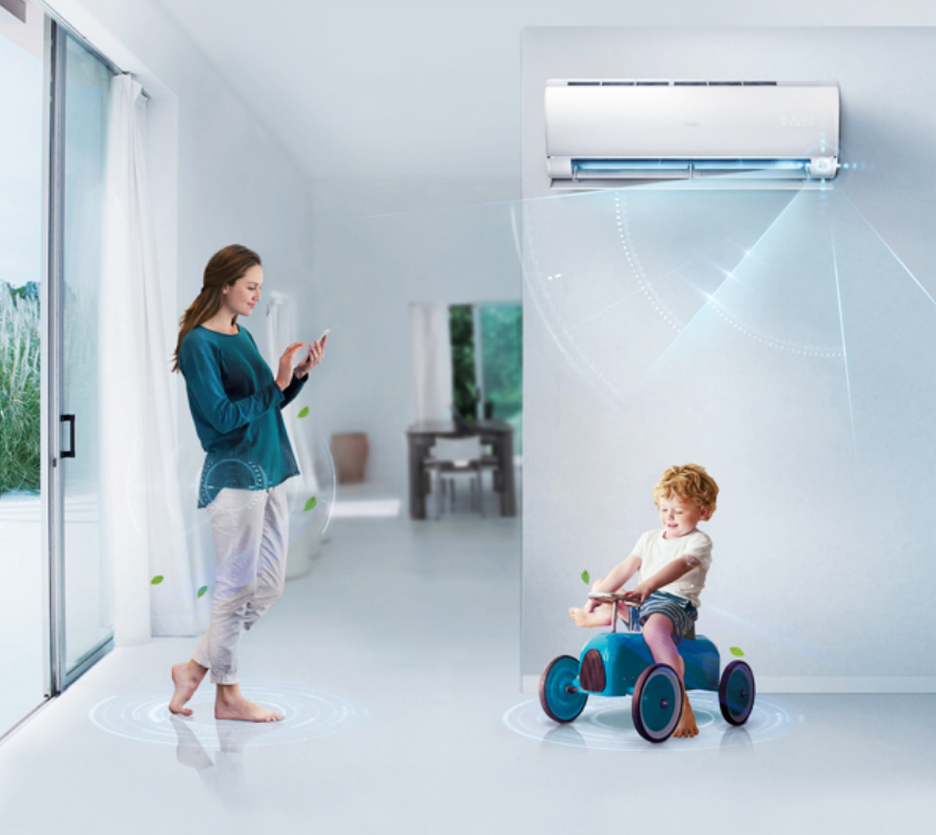 Wandklimagerät Haier FLEXIS Plus Mattweiß 2,6 kW