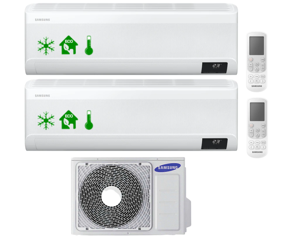 Multi-systems SAMSUNG Wind-Free Comfort 5,0kW + 6,5kW