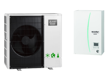 Mitsubishi Electric Zubadan Hydrobox 6.0kW Wärmepumpe  1F