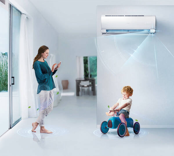 HAIER NORDIC FLEXIS PLUS (WHITE SHINE) 3,5 kW wall air conditioner 