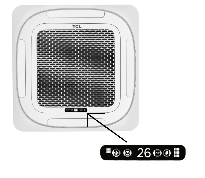 TCL Multi cassette set 2x 3.5kW + external unit 5.0kW new 2024