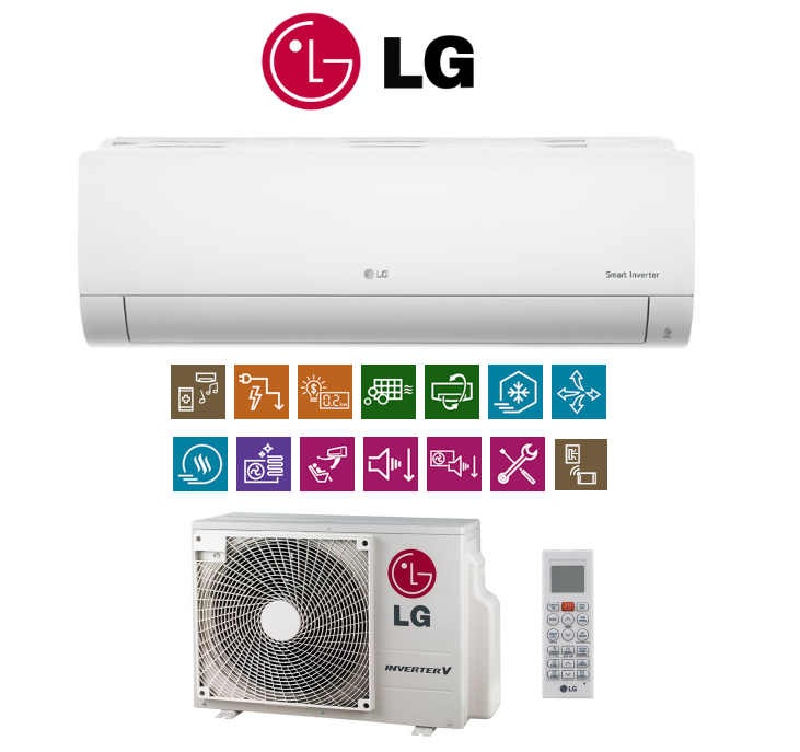 Wall air conditioning LG STANDARD 2 2,5kW WI-FI