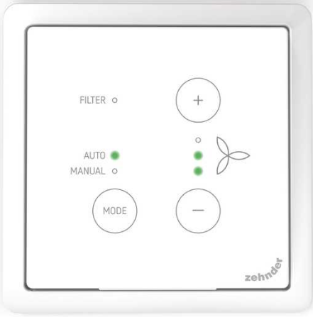 Zehnder ComfoAir Q350 Basic recuperator, right version