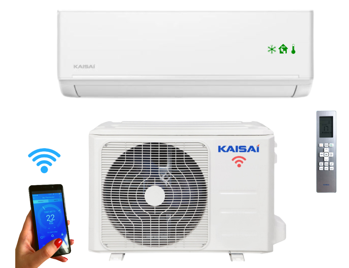 KAISAI Ice White 7.0kW wall air conditioner