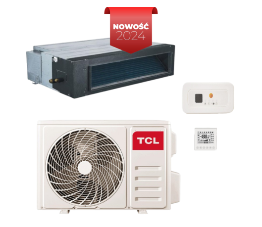 Klimatyzator kanałowy TCL 10,5 kW R32 nowość 2024