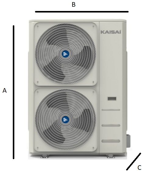 Kaisai Verflüssigungssatz 14,1 kW