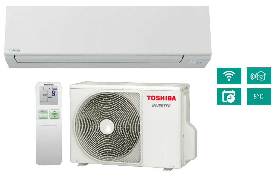 Wall mounted air conditioner Toshiba SHORAI Edge 6,1kW