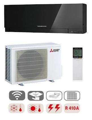 Wandklimaanlage MITSUBISHI Black Premium 4,2kW