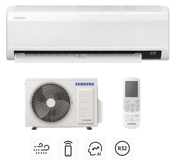 Wall air conditioner   SAMSUNG Comfort 2,5kW