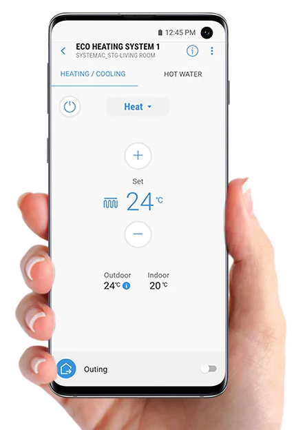 Samsung EHS SPLIT heat pump - ClimateHub 4,4 kW