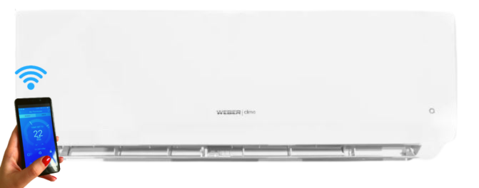 WEBER CLIMA Q wall air conditioner 3.4 kW + WiFi 