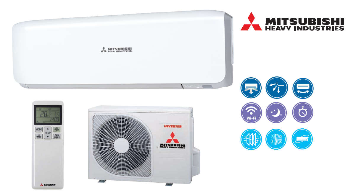 Air conditioner Mitsubishi Heavy Premium 2,5 kW