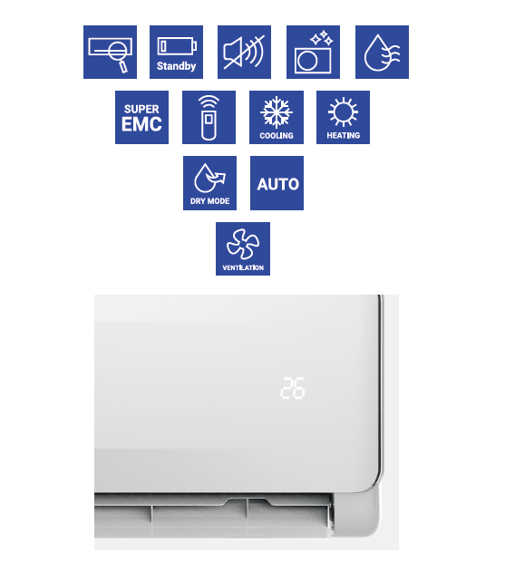 Wandklimaanlagen AUX FREEDOM 5,2kW