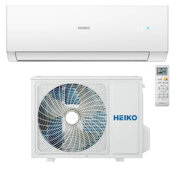 HEIKO QIRA 2.6kW wall air conditioner