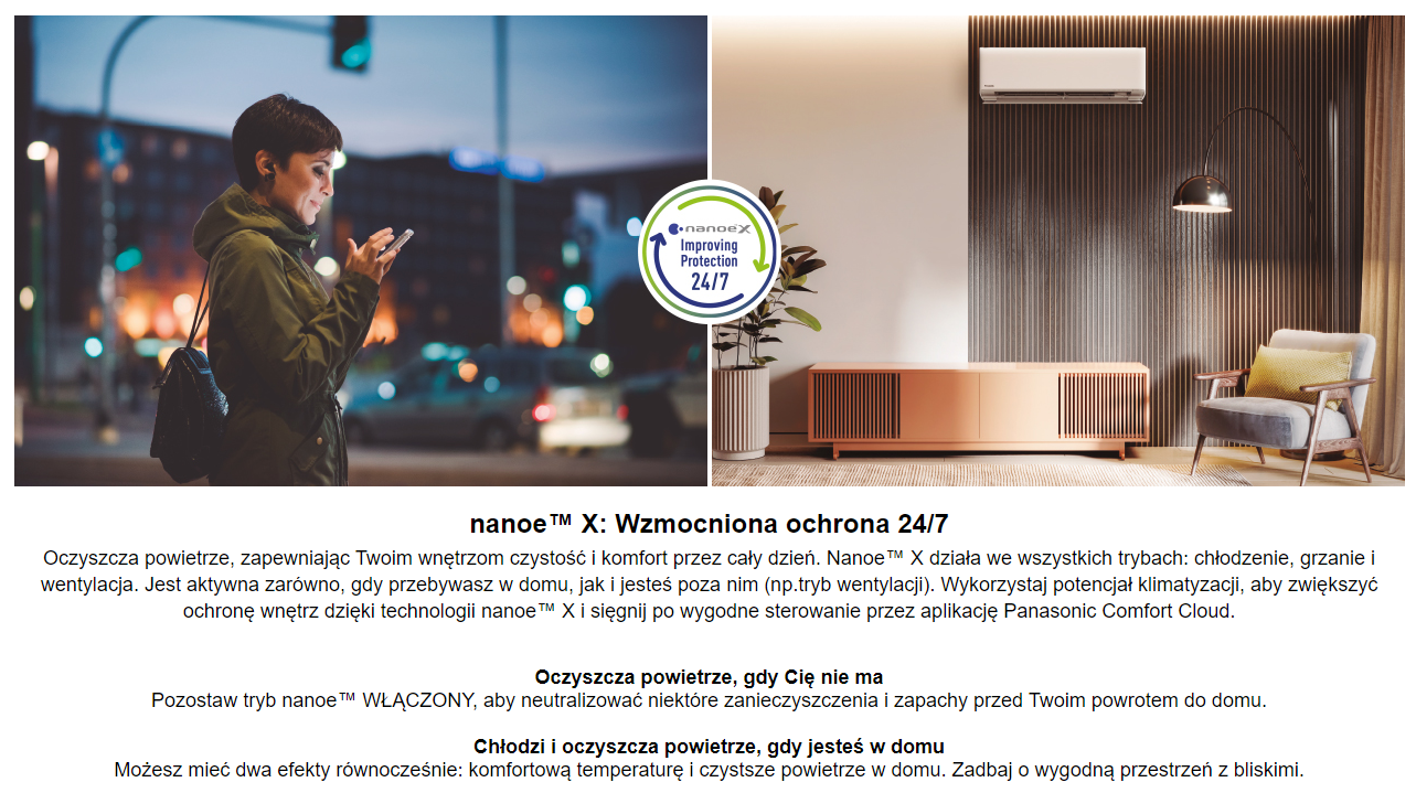 Wandklimagerät PANASONIC ETHEREA WEISS 4,2kW R32 Neu