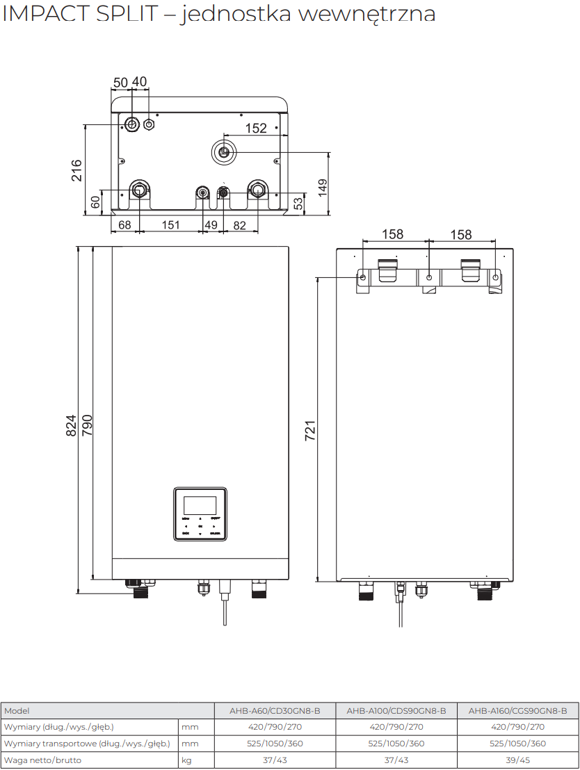 Hisense Monoblock-Wärmepumpe 4,4 kW