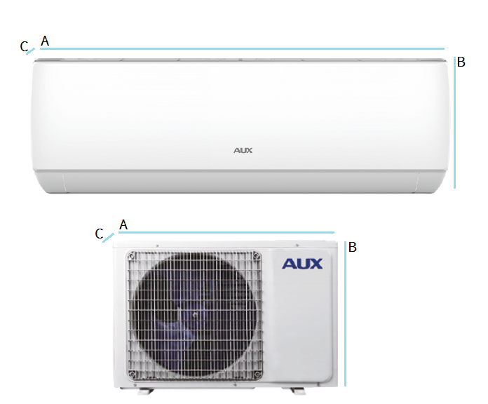 Wall air conditioner AUX J-SMART AUX-12JO 3,6kW