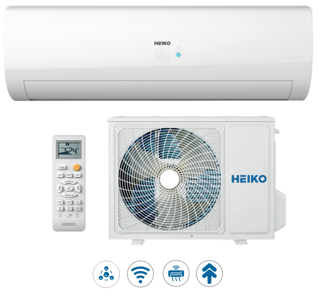 Wall air conditioner HEIKO ARIA 3,5 kW R32