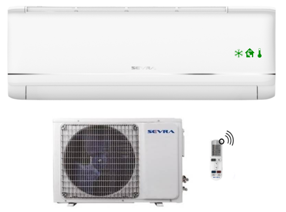 Wall-mounted air conditioner SEVRA Premium 3,5kW R32 New