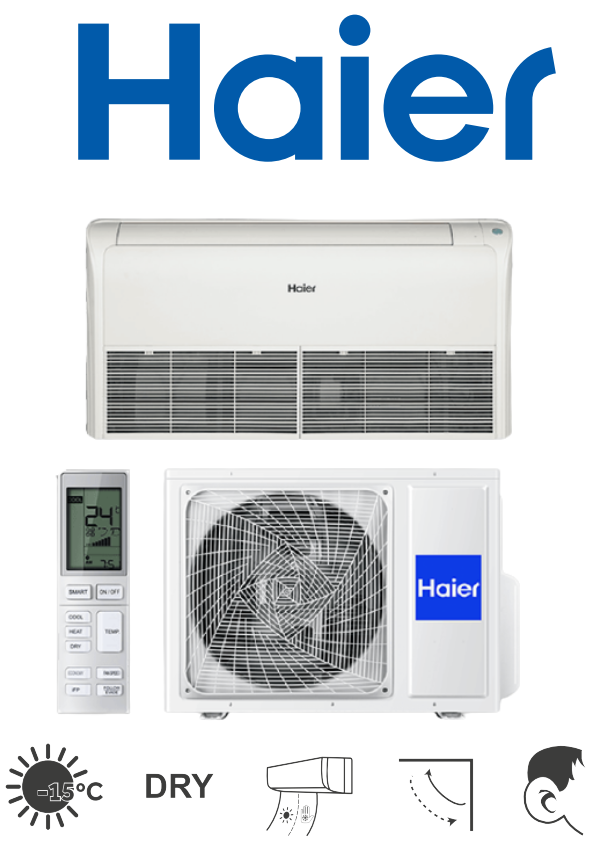 Haier Convertible Ceiling-Floor Air Conditioner 5,0 kW