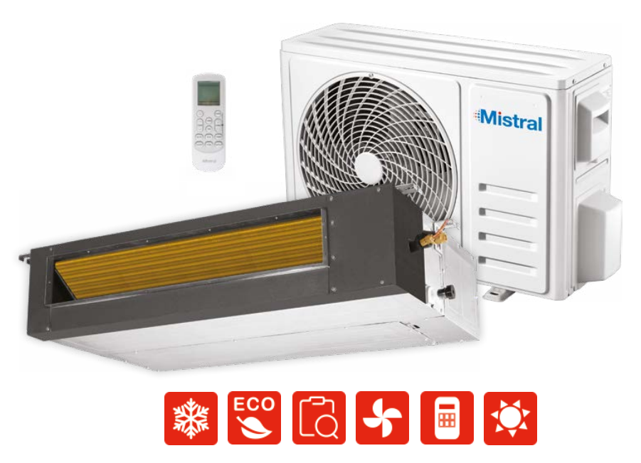 Duct air conditioner Mistral 7,0 kW MIS-24D2HRH/DV