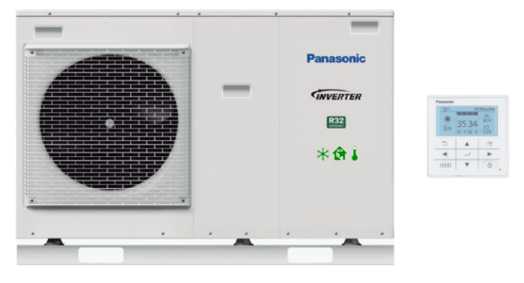 Pompa ciepła Panasonic Aquarea monoblok WH-MDC09J3E5 9 kW 1F