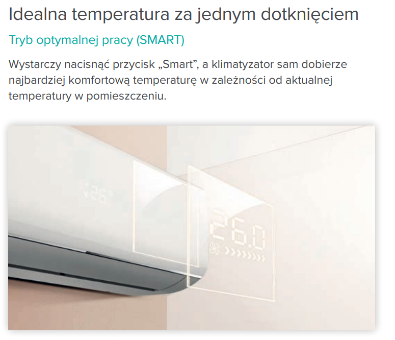 Wall air conditioner HISENSE Energy Nordic 3.5 kW - new!