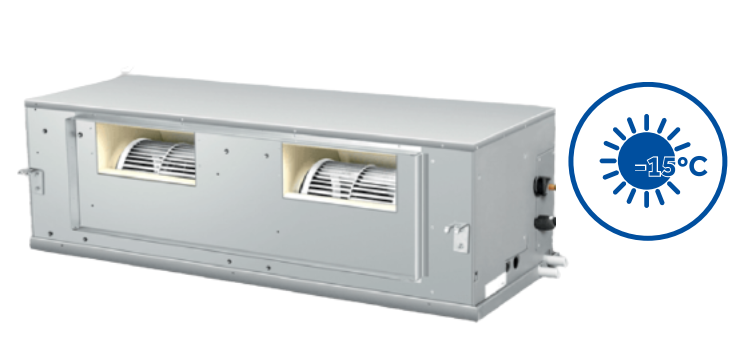 Haier Duct Duct Air Conditioner with a high pressure of 12.1 kW