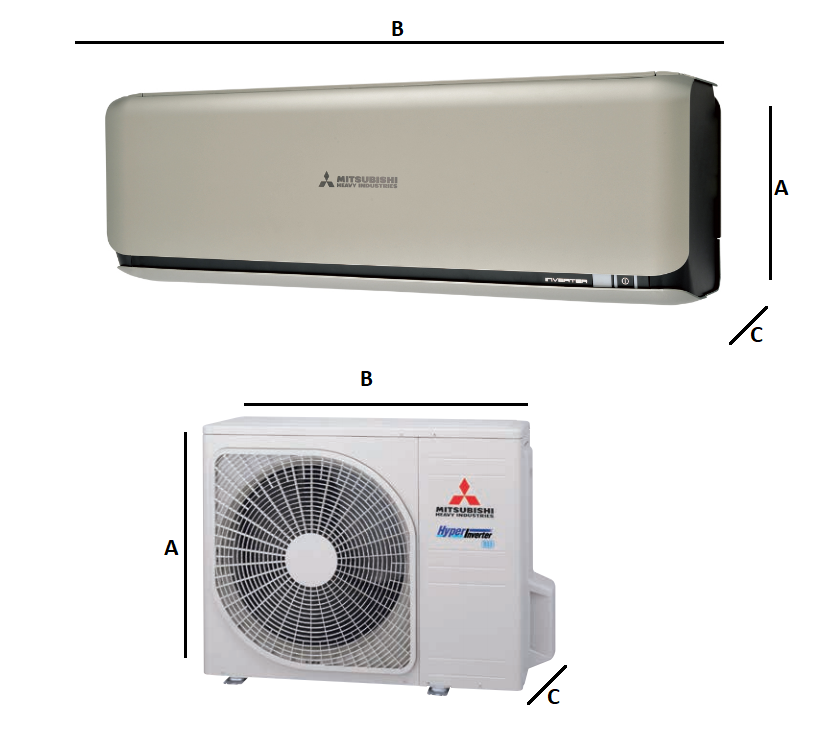 Air conditioner Mitsubishi Heavy Diamond Design 2,0 kW