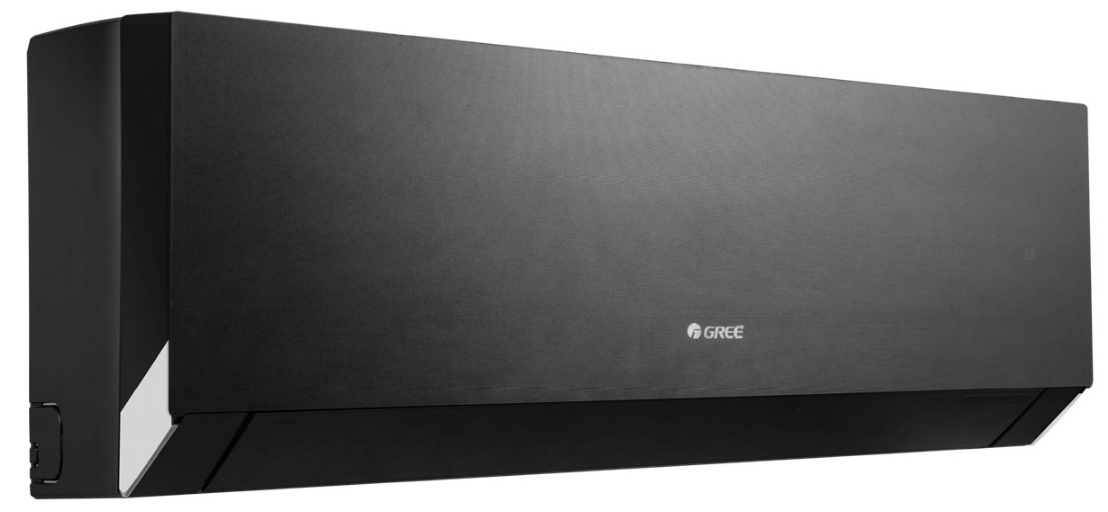 GREE Clivia Satin Black 3,5 kW CL12SB wall air conditioner New