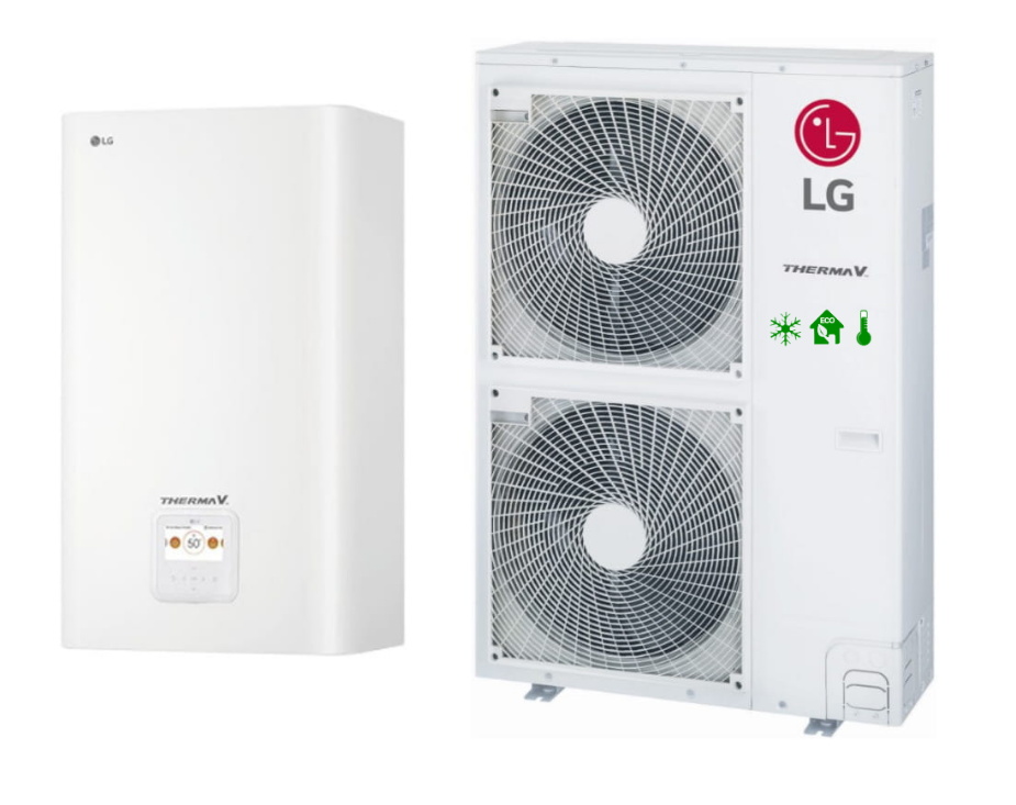 LG Hydrosplit heat pump HU121MRB/HN1600MC.NK1 12kW 1F