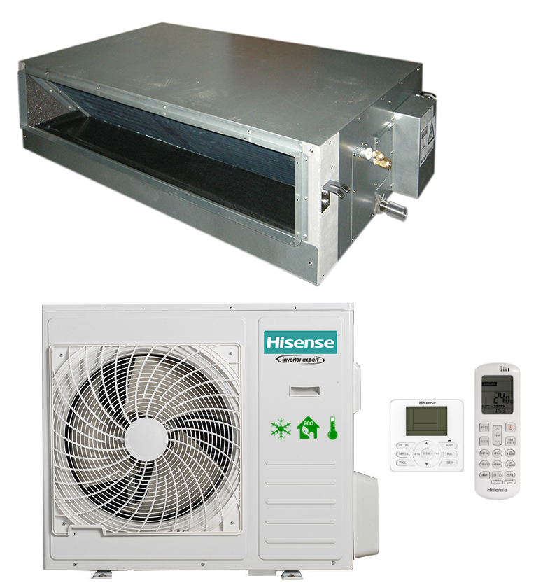 Kanalklimagerät HISENSE AUD125UX4RTHH5 12,5 kW R32