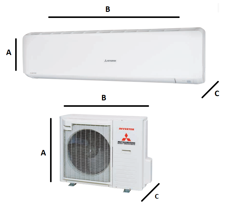 Air conditioner Mitsubishi Heavy Diamond 7,1 kW