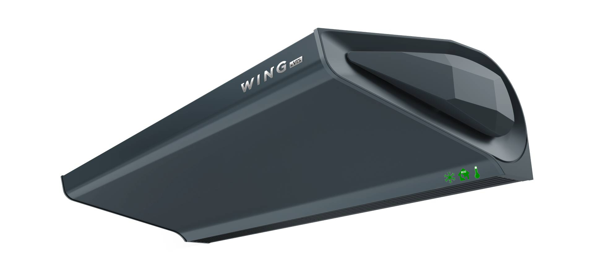 Kurtyna powietrzna wodna WING II W150  AC VTS dark