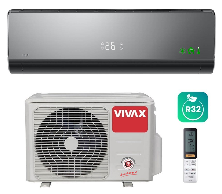 Vivax W-Design ACP-12CH35REWI R32 3,5kW Wandklimagerät