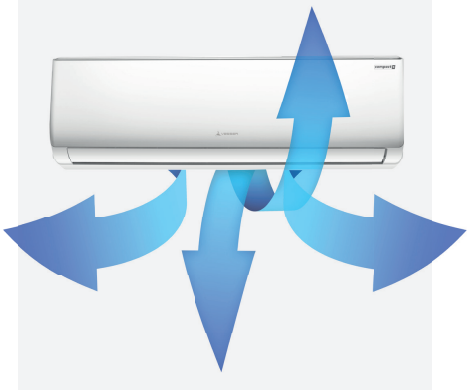 VESSER WTA Compact + 2,6 kW Wandklimagerät