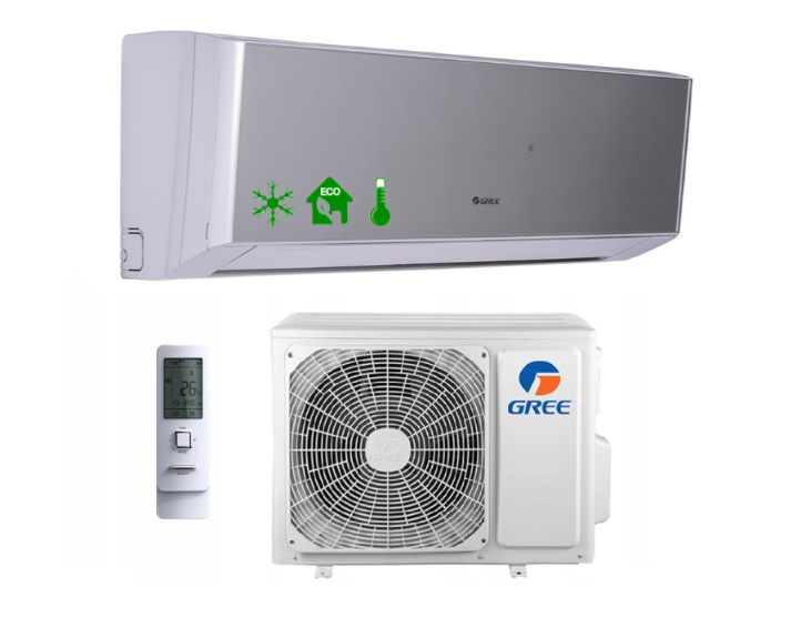 Wall air conditioner GREE Amber Standard SILVER 3,5kW