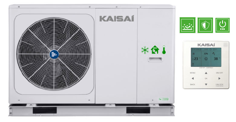 KAISAI Monoblock 10kW 1F heat pump