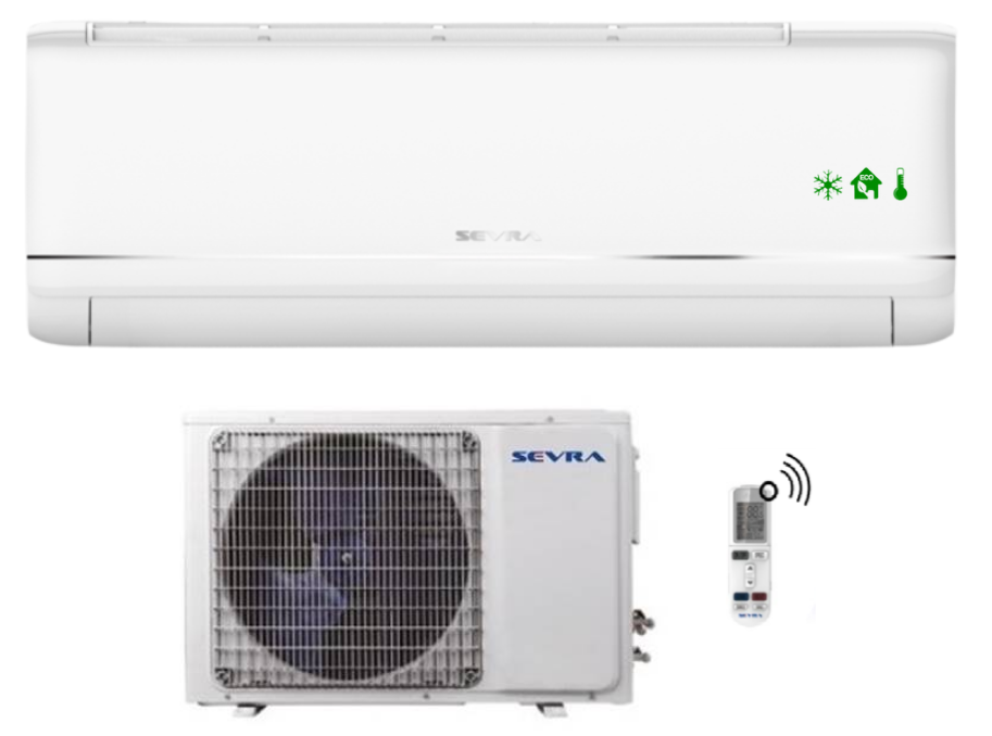 Wall-mounted air conditioner SEVRA Premium 6,7kW R32 New