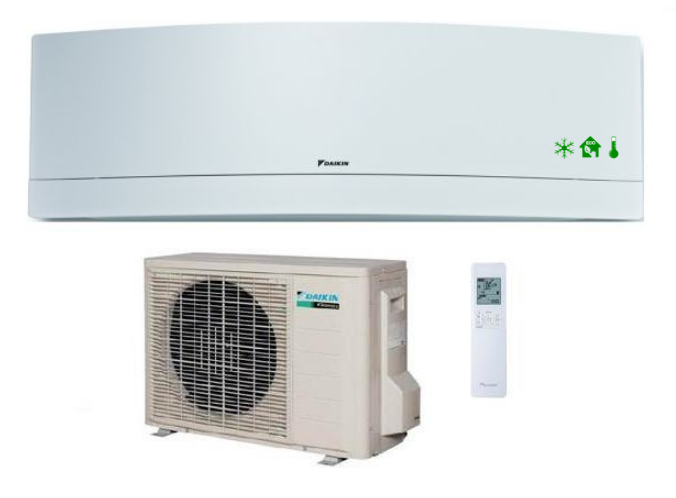 Wall air conditioner DAIKIN white EMURA 2,3kW