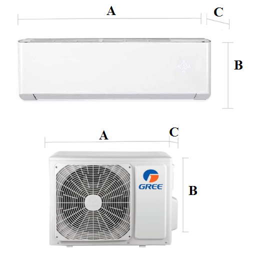 Wandklimaanlagen GREE AMBER PRESTIGE R32 7 kW