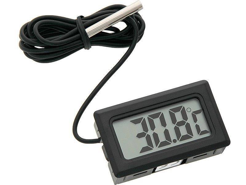 ELEKTRONISCHE LCD-THERMOMETER-DIGITALSONDE 100 cm