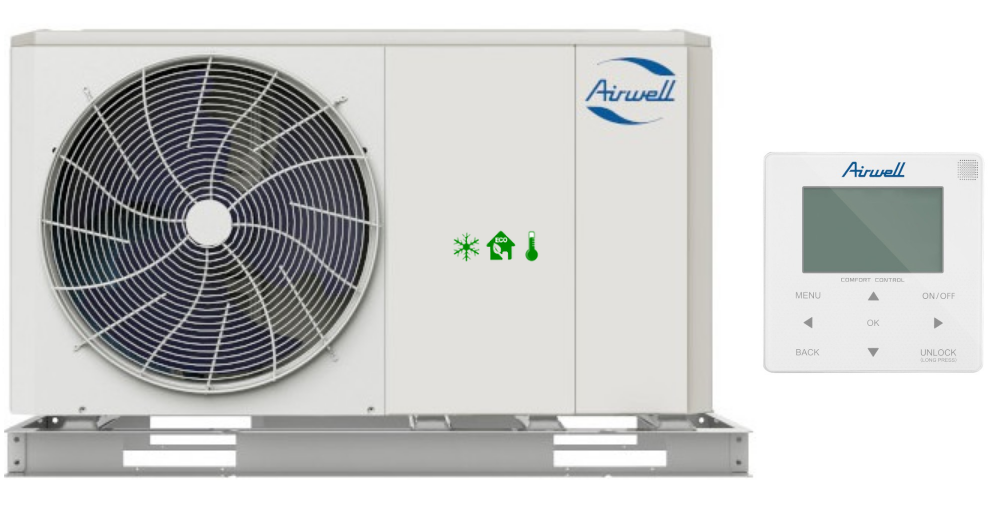 AIRWELL WELLEA MONOBLOCK 4kW 1F heat pump